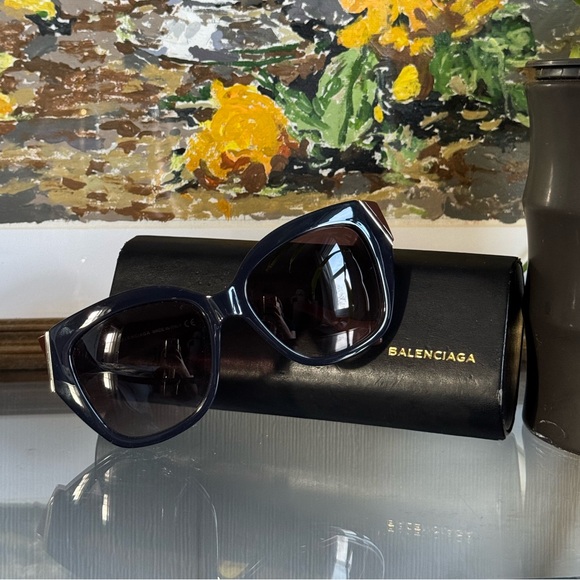 Balenciaga Women's Two Tone Sunglasses